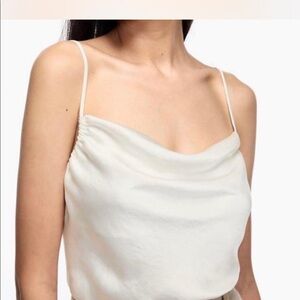 Aritzia Wilfred cowl Satin Camisole